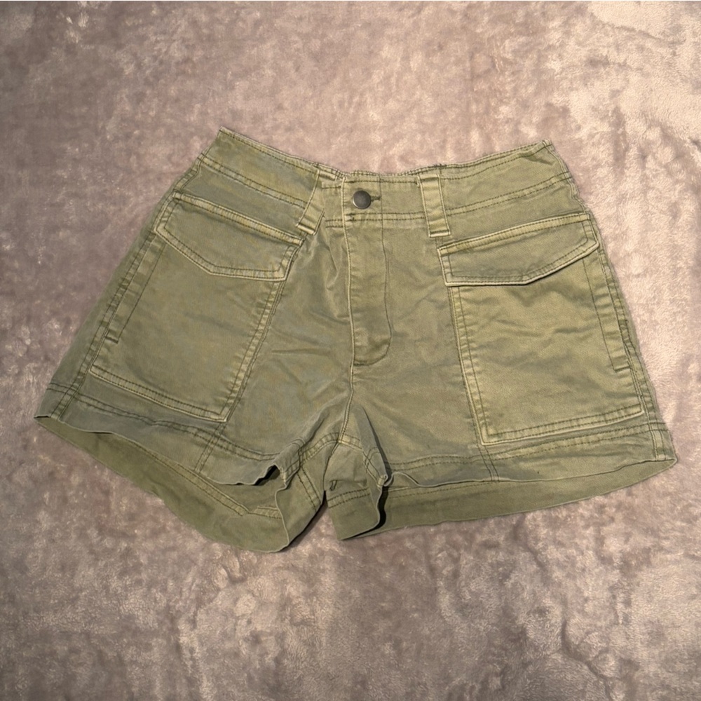 Green shorts